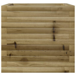 Berkfield Rustic Garden Planter 50X50X45.5 Cm Impregnated Wood Pine - thumbnail 6