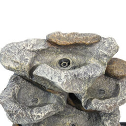 Living And Home Outdoor Led Waterfall Rockery Garden Decor Electric Fountain Water Feature 49 Cm - thumbnail 6