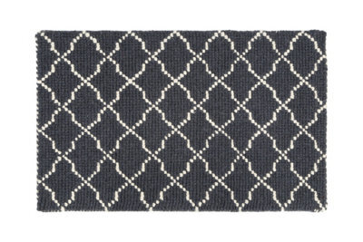 Orsina Small Hand Woven Rug,versatile Runner,diamond Pattern Door Mat, Bathroom Rug,runner For Outdoor Spaces - image 1
