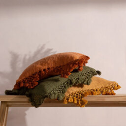 Yard Anko Macramé Tassel Cushion Cover - thumbnail 4