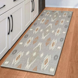 Ameha Modern Printed Runner Rugs Non Slip Bedroom Living Room Mats (Nova, 60X220 Cm) - thumbnail 3