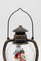 Snowman Christmas Lantern Snow Globe - thumbnail 8