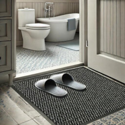 Barrier Mat 60 X 90 Cm Silver  Anti-Slip Waterproof Door Mat - thumbnail 2