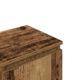 Berkfield Classic Tv Cabinet Old Wood 102X30X36 Cm Engineered Wood - thumbnail 8