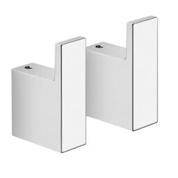 Ideal Standard Square Robe Hooks By Chrome Bathroom Towel & Robe Holder Wall-Mounted Modern Hook