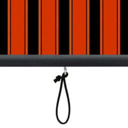 Berkfield Outdoor Roller Blind 100X250 Cm Orange And Brown - thumbnail 7