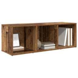 Berkfield Modern Tv Cabinet Old Wood Engineered Wood - thumbnail 3