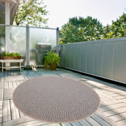 The Rugs Nature Collection Outdoor Rug In Blue 5100B - thumbnail 5
