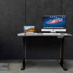 Dellonda Electric Standing Desk, Adjustable, Carbon,1400 X 700mm Dual Motor 100Kg - thumbnail 6