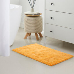 Ameha Fluffy Ochre Shaggy Area Rugs For Bedroom Soft Thick Pile Small Non Slip Non Shedding Rug Entrance Door Mats, 50 X 80 Cm - thumbnail 7