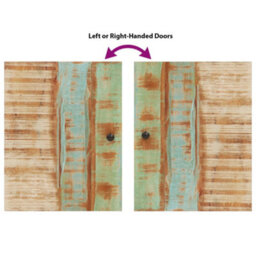 Berkfield 4 Piece Bathroom Furniture Set Solid Wood Reclaimed - thumbnail 9