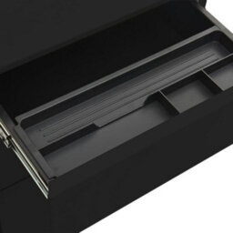 Vidaxl Mobile File Cabinet Black 39X45X60 Cm Steel - thumbnail 6