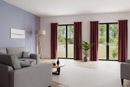 Bricoflor Blackout Curtain With Concealed Loops  - Bronze - 2,45 X 1,40 M - Plain - thumbnail 3