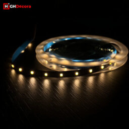 Highdecora Led Strip Light 5M With Tunable Remote And Uk Power Plug, Warm White To Cool Daylight, Dimmable Adhesive Design - thumbnail 6