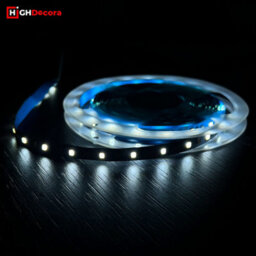 Highdecora Led Strip Light 5M With Tunable Remote And Uk Power Plug, Warm White To Cool Daylight, Dimmable Adhesive Design - thumbnail 4