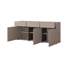 Arte Kross 43 Sideboard Cabinet In Congo - W1800mm H780mm D400mm, Modern And Robust - thumbnail 2