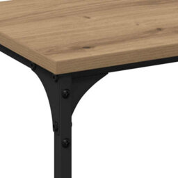 Walplus Console Table With Shelf Artisan Oak 200 X 29 X 75 Cm - thumbnail 7