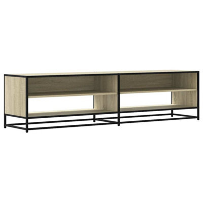 Berkfield Industrial Tv Cabinet Sonoma Oak 180.5X40X46 Cm Engineered Wood - image 1