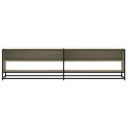 Berkfield Industrial Tv Cabinet Sonoma Oak 180.5X40X46 Cm Engineered Wood - thumbnail 4