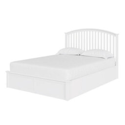 Gfw Madrid Wooden Ottoman Bed 135Cm Double White - thumbnail 3