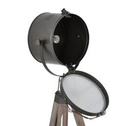 Homcom Tripod Floor Lamp Height Adjustable E27 Base For Living Room Bedroom - thumbnail 8