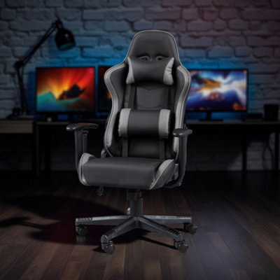 Julian Bowen Comet Gaming Chair - Black And Grey - image 1