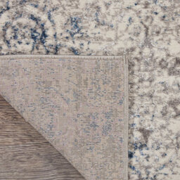 Beige Easy To Clean Floral Optical/(3D) Modern Rug For Living Room, Bedroom - 66 X 229 (Runner) - thumbnail 5