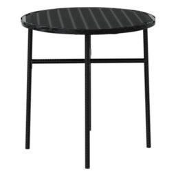 Berkfield 3 Piece Garden Dining Set Poly Rattan Black - thumbnail 6