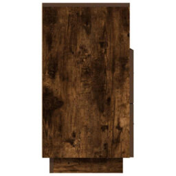 Berkfield Bedside Cabinet With 2 Drawers Smoked Oak 36X36X68 Cm - thumbnail 6