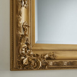 The Online Mirror Shop Wall Mirror Carved Louis Decorative Rectangular Shape With Gold Ornate Frame- H110Cm X W 80Cm X D 6.5Cm For Hanging In Bedroom - thumbnail 3