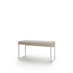 Arte Charlie Ch-23 Desk 150 Cm In Cashmere - Spacious Workspace With Integrated Drawer Storage - thumbnail 1