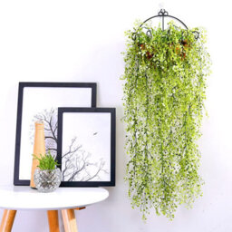 Living And Home Artificial Golden Willow Hanging Flowers Simulation Plant Decoration