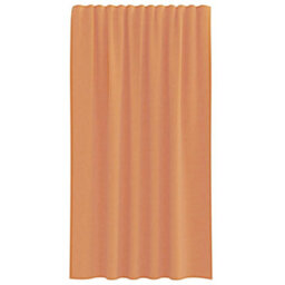 Walplus Voile Curtains With Rod Pockets 2 Pcs Terracotta - thumbnail 4