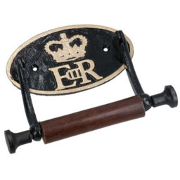 AB Tools Er Royal Toilet Roll Paper Holder Antique Style Metal Loo Wc Bathroom Home - thumbnail 6