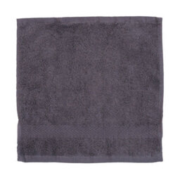 Towel City Luxury Face Towel Steel Grey (One Size)