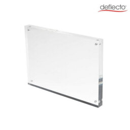Deflecto Yearntree Deflecto 15mm A5 Magnetic Double Sided Acrylic Display Block Photo Frame, Clear, Transparent, Picture Display, (210 X 150 X 15mm) - thumbnail 5