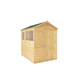 Waltons 7 X 5 Modular Shiplap Apex Outdoor Garden Storage Shed - thumbnail 9