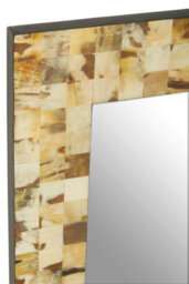 Orsina Cream Mother Of Pearl Wall Mirror - thumbnail 5