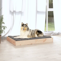 Vidaxl Dog Bed 91.5X64X9 Cm Solid Wood Pine Dog Beds - thumbnail 5
