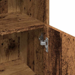 Berkfield Durable Bathroom Cabinet Old Wood 30X30X95 Cm Engineered Wood - thumbnail 9