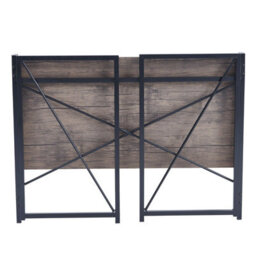 Mcc Direct No Assembly Folding Computer Desk 80Cm Brown - Miami - thumbnail 6