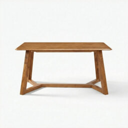 Furniturebox Uk Lulworth Walnut Effect Wood Dining Table 4 Walnut Lynton Chairs - thumbnail 4