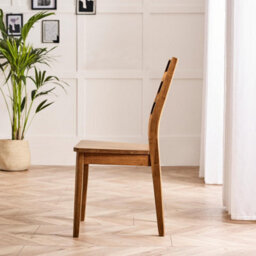 Furniturebox Uk Lulworth Walnut Effect Wood Dining Table 4 Walnut Lynton Chairs - thumbnail 9