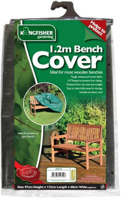 Eckman 3 Seater Outdoor Bench Cover Waterproof Uv Resistant Garden Furniture Protector, Heavy Duty Weatherproof Bench Shield - image 1