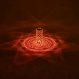 Thehotsale 16 Colour Rgb Touch Sensor Atmosphere Night Light For Bedroom, Living Room,8Cm W X 19Cm H - thumbnail 6