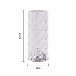 Thehotsale 16 Colour Rgb Touch Sensor Atmosphere Night Light For Bedroom, Living Room,8Cm W X 19Cm H - thumbnail 8