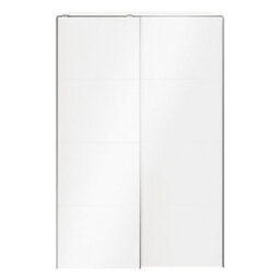 GoodHome Atomia White Particle Board Wardrobe (H)2250mm (W)1500mm (D)655mm - thumbnail 1