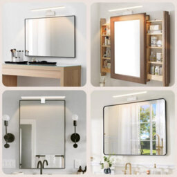 Aigostar 40Cm Led Bathroom Mirror Light, 8W Wall Light With Ip44 4000K Neutral White Frosted - thumbnail 7