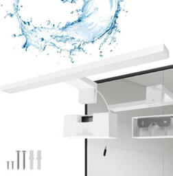Aigostar 40Cm Led Bathroom Mirror Light, 8W Wall Light With Ip44 4000K Neutral White Frosted