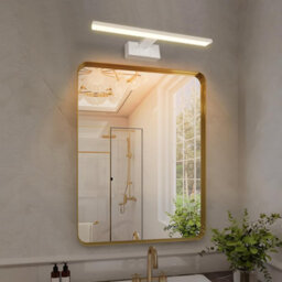 Aigostar 40Cm Led Bathroom Mirror Light, 8W Wall Light With Ip44 4000K Neutral White Frosted - thumbnail 2